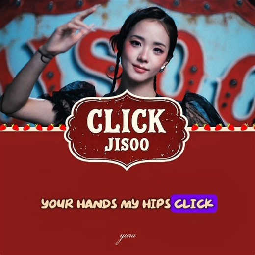 Jisoo | Click KARAOKE 🎤 #jisoo #blackpink #shorts #kpop