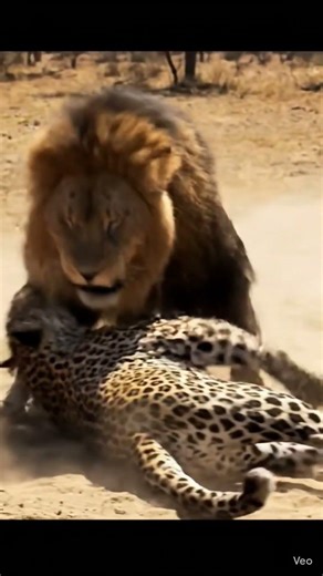 Lion vs Leopard - The Ultimate Encounter