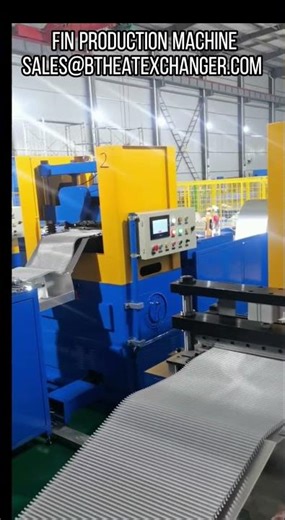 Fin Production Machine