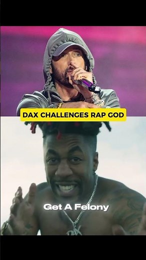 Dax VS Eminem – Rap battle ☠️🔥‪@Thatsdax‬ #viral #trending #reels #music #hiphop #fyp