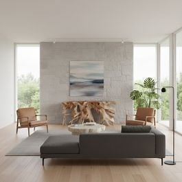 Naturally Rustic Teak Root Console Table