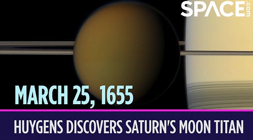 2.4K views · 103 reactions |  On March 25, 1655, Saturn's moon Titan...