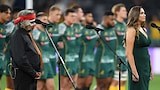 Australian national anthem sung in a First Nations language before Wallabies-Pumas rugby Test