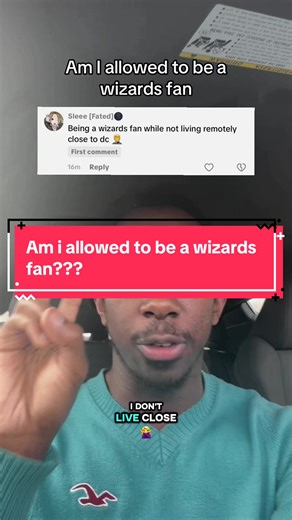 Are You Allowed to Be a Washington Wizards Fan?
