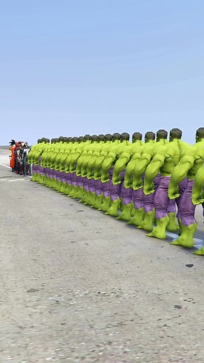 1.1M views · 7.9K reactions | Power Test Super Hero Vs Hulk #gta5 #gaming #shorts #short #gtaworld | Blossom Gaming | Facebook