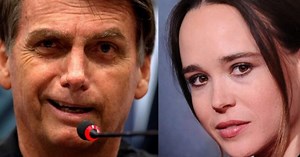 Bolsonaro, a la actriz Ellen Page: "No la veo como gay, en la calle le silbaría porque es linda"