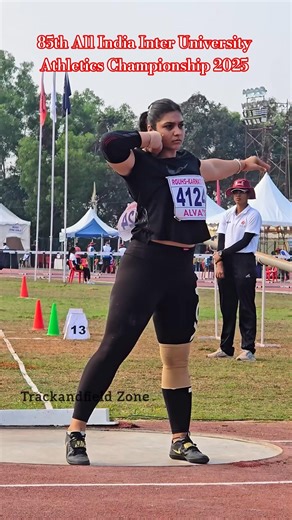 Shot Put || Womens || 85th All India Inter university athletics championship 2025