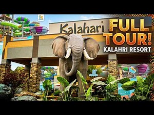 🌊 Kalahari Resort Wisconsin Dells | Full Waterpark Tour, Slides, Wave Pools & Family Fun