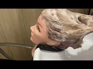 Relaxing ASMR Hair Wash 💆‍♀️ | Realistic Shampoo Sounds & Scalp Massage for Sleep and Tingling
