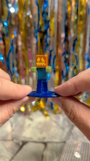 Opening MINECRAFT Mini Diecast Figures! Pumpkin Head Zombie 🎃🧟‍♂️ #toyunboxing #minecraft