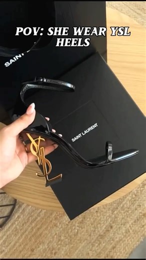 Original YSL Heels 👠 | Saint Laurent Luxury Collection | Dubai Imported | Worldwide Delivery