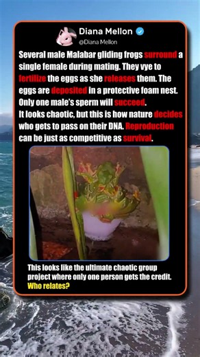 The Most Chaotic Competition in Nature! #Nature #Wildlife #Amphibians