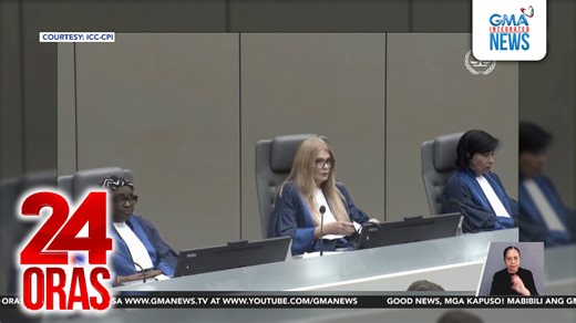 Katatapos lang ng paglalatag ng mga argumento ng depensa ngayong huling araw ng confirmation of charges kay dating Pangulong Rodrigo Duterte sa International Criminal Court. Kahapon, sinimulang igiit ng depensa na mahina at hindi sapat ang mga ebidensya ng prosekusyon para iakyat sa paglilitis ang mga reklamo laban sa dating pangulo. Inilutang din ng kanyang abogado ang pagpapasumite muli sa prosekusyon ng mga reklamo at ang pansamantala munang pagpapalaya kay Duterte. PANOORIN ANG 24 ORAS: http