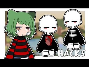 ` Gacha Club Hacks | parte 9 | Halloween! (desc) 🩹🍃;