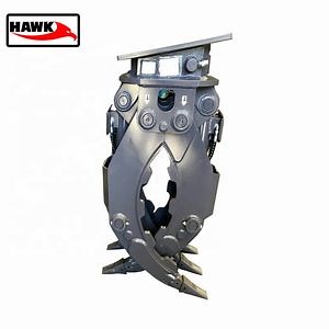 [Hot Item] Excavator Grapple Excavator Hydraulic Rotatable Grapple Multi Use for Logs Wood Rock Stone Steel Handling Rotating Grapple