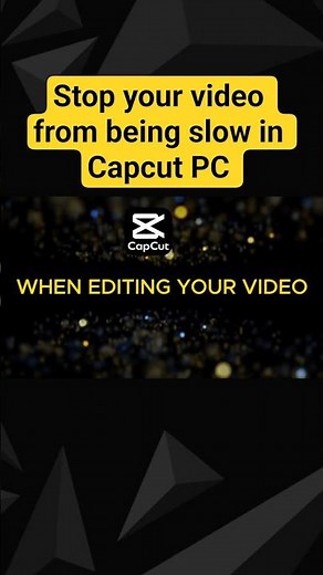 FIX LAGGING VIDEO IN CAPCUT PC