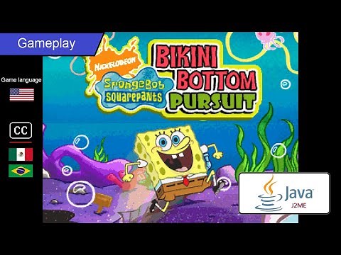 Spongebob Squarepants - Bikini bottom pursuit (Java ME) [Gameplay]