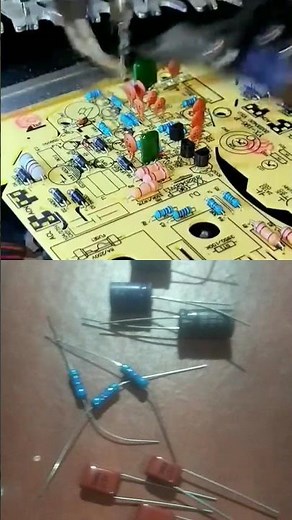 pemasangan komponen elektronika sistem robot