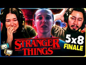 STRANGER THINGS Season 5 Episode 8 SERIES FINALRE REACTION! | Netflix | Millie Bobby Brown