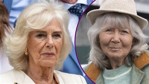 Queen Camilla attends memorial service for Jilly Cooper following her death
