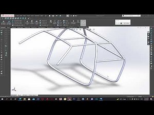 SolidWorks Tutorial - Modeling a Tube Chassis
