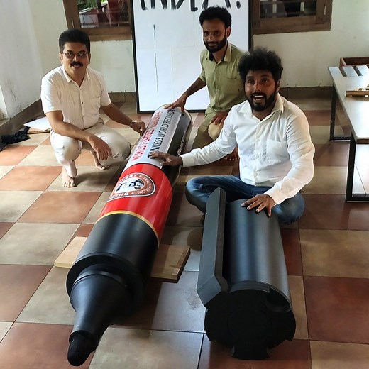 10M views · 814 shares | Building the world's biggest marker pen - India's Muhammed Dileef's got the write stuff | Guinness World Records | Facebook