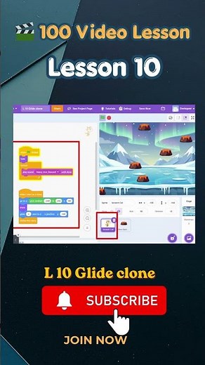 Scratch tutorial | L 10 how to make a game in scratch 3d| making clone of any sprite | #scratch