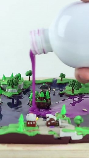 Crafting Loot Lake with Polymer Clay | DIY Sculpting Tutorial