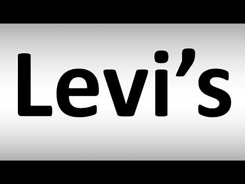 How to Pronounce Levi's