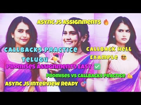 Asynchronous JavaScript Assignments 🔥 Callbacks & Promises Practice | CLASS 12 #javascript