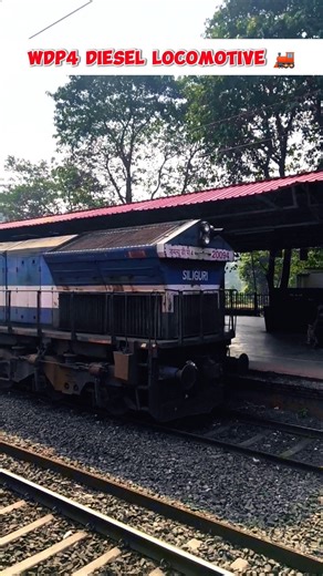 Diesal Locomotive Indian Railway! WDP4 Clear Engine Sound 🔊