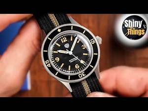 How?! - MOST AFFORDABLE and BETTER than Competition! - WatchDives 50F Blancpain Homage - Full Review