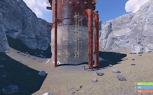 Rust污水泵站跳高架教程 萌新易懂