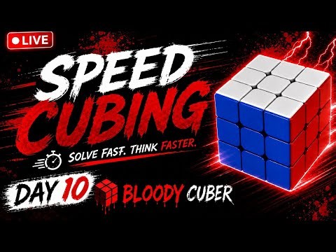 🔴 LIVE: INSANE Speedcubing ⚡ | Rubik's Cube Solves & Challenges 🔥