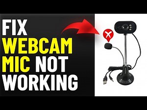 How To Fix Webcam Mic Not Working (Troubleshoot The Issue With These Simple Steps)