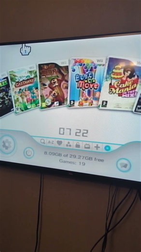 Nintendo Wii with games USB loader GX. jailbreak Wii with games in USB. #nintendowii #wiigames