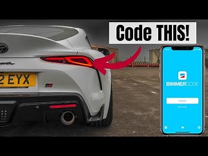 The BEST Toyota Supra A90 MOD? Code in Rear DRL's with Bimmercode