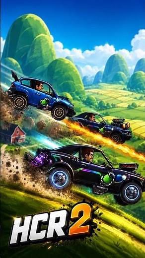 🏠 Is MUSCLE CAR The Best Today? 🏠 (Do Fast) - Hill Climb Racing 2 #shorts #hcr2