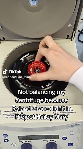 Project Hail Mary: Centrifuge Balance Fail Inspired by Ryland Grace