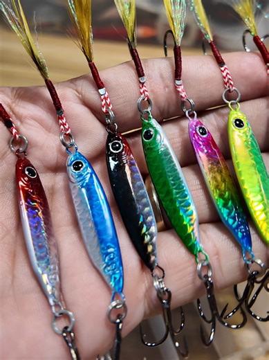 Ultralight Metal Jig Lure Set for Efficient Fishing