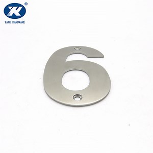 [Hot Item] Number 0 to 9 Stainless Steel House Number Door Signs Number Plate