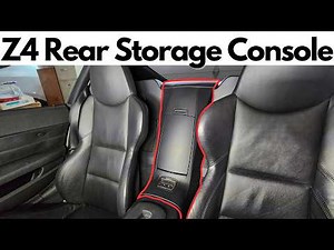 Remove Rear Center Storage Console | BMW Z4 E86 Coupe