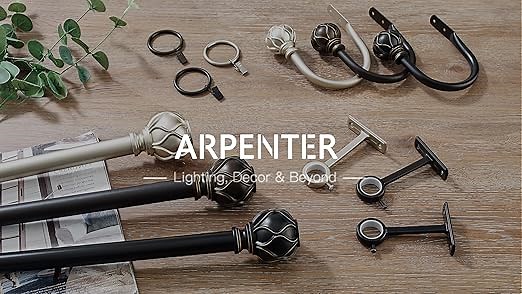 How to install the curtain rod 