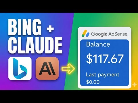 AdSense Approved with Bing & Claude AI (No Backlinks, No Google)