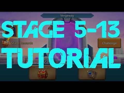 Vergeway Chapter 5 Stage 13 - Lords Mobile | Tutorial How To Clear Stage 5-13