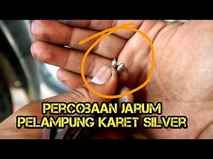 review and test of the silver rubber float needle that is leak and drip resistant