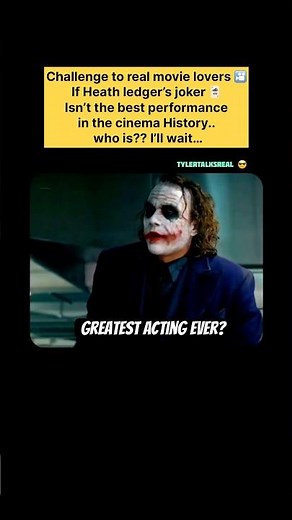The Joker wasn’t just a character. He became a cinematic legend. 🎭🔥 #Joker #cinema #TheDarkKnight