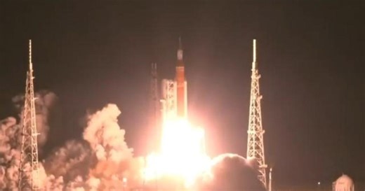 NASA launches Artemis moon rocket, paving the way for future landings