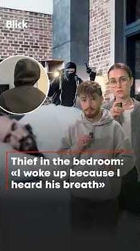 Thief in the bedroom: «I woke up because I heard his breath»