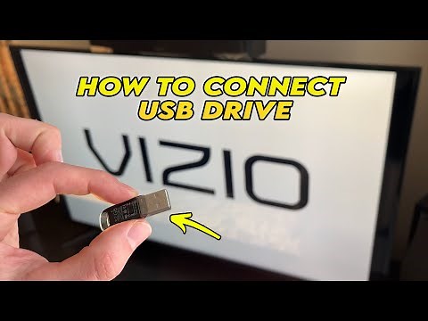 How to Connect USB Drive on Your Vizio TV